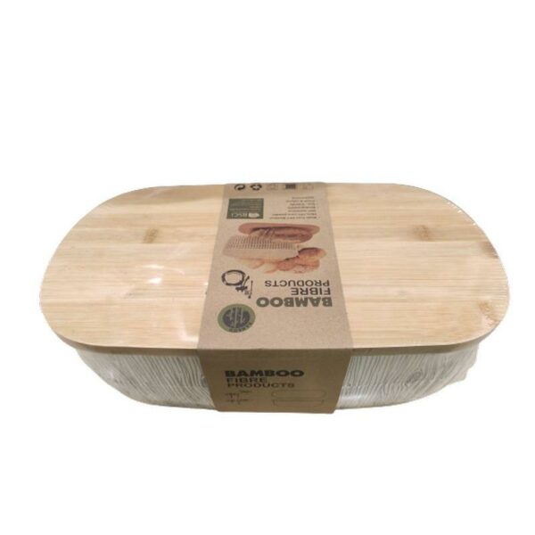 Lalos Ψωμιέρα Μπαμπού 27x21x14cm Σε Ποικιλία Σχεδίων 2023-15 - Image 3