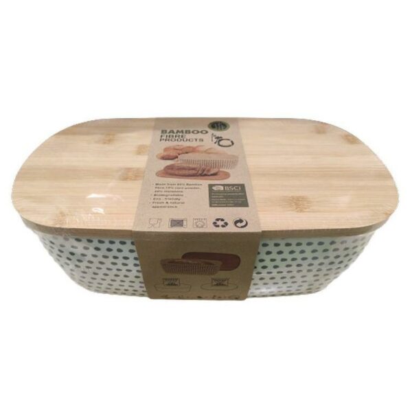 Lalos Ψωμιέρα Μπαμπού 27x21x14cm Σε Ποικιλία Σχεδίων 2023-16 - Image 3