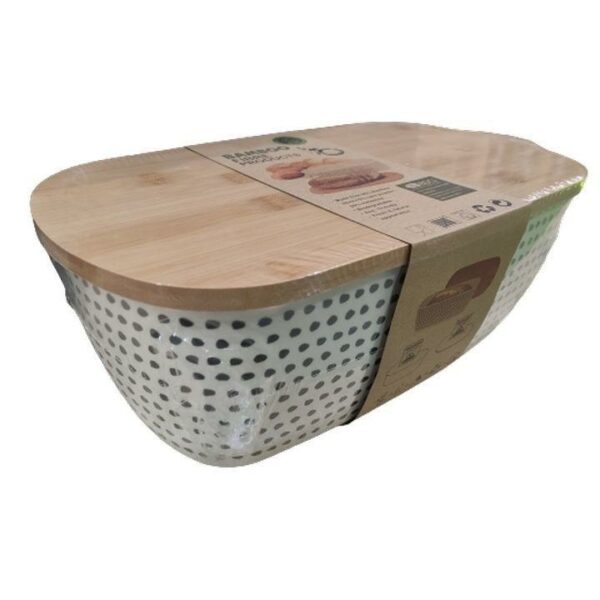 Lalos Ψωμιέρα Μπαμπού 27x21x14cm Σε Ποικιλία Σχεδίων 2023-16 - Image 2