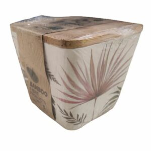 Lalos Δοχείο Fiber Bamboo 11x10.5cm Short Πράσινο 5577-7 - Image 3