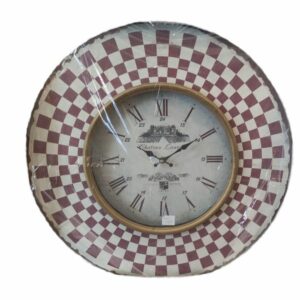 Etoile Ρολόι Τοίχου MDF Φ60cm Μπορντώ ΝΝ-178B - Image 2