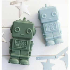 A Little Lovely Company Κουμπαράς Robot MBROGR17 - Image 3