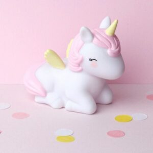 A Little Lovely Company Κουμπαράς Unicorn Ροζ MBUNWH11 - Image 3