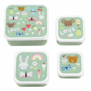 A Little Lovely Company Δοχείο Φαγητού Lunch Box Joy SBSEJO62