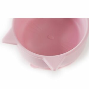 Babywise Μπωλ Σιλικόνης 12×11.5×5.7cm Γατούλα Ροζ SLW021 - Image 2