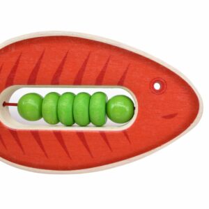 Voggenreiter Ξύλινο Σέικερ Ψαράκι Voggys Κόκκινο VOG-1125 - Image 2
