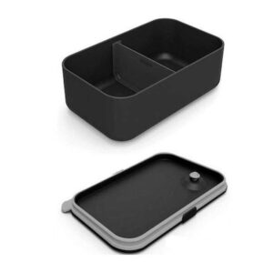 Yoko Design Φαγητοδοχείο Με Χώρισμα 1000ml BPA Free Μαύρο YD1386 - Image 2