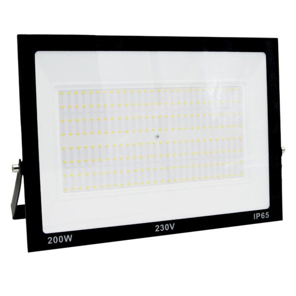 Adeleq Προβολέας LED-SMD 200W 230V 4000K IP65 Μαύρος 3-38020011