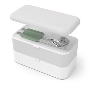 Monbento Σετ Μαχαιροπήρουνα MB Slim Box - Πράσινο 50300044 - Image 4