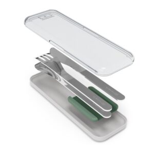 Monbento Σετ Μαχαιροπήρουνα MB Slim Box - Πράσινο 50300044