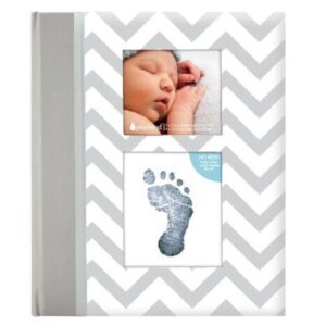 Pearhead Βιβλίο Αναμνήσεων Μωρού Chevron Gray PH-P62200