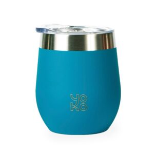 Yoko Design Κούπα - Θερμός Από Aνοξείδωτο Ατσάλι 250ml Μπλε YD1757