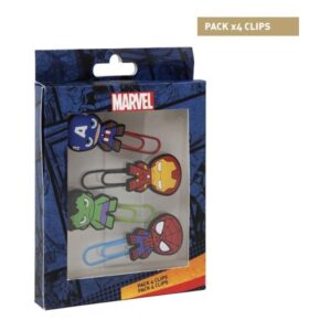 Marvel Σετ Με 4 Μεταλλικούς Συνδετήρες 2700000334