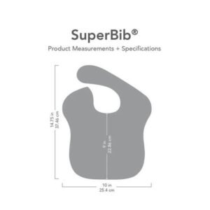 Bumkins Αδιάβροχη Σαλιάρα SuperBib Με Τσέπη 6-24m Floral 331435 - Image 7