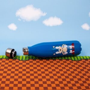 Sonic The Hedgehog Θερμός Μπουκάλι 500ml Από Ανοξείδωτο Ατσάλι BPA Free Μπλε FC310007 - Image 2