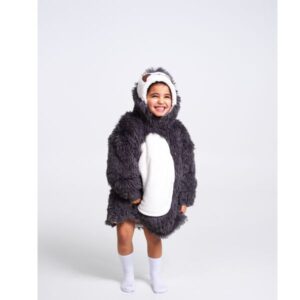 Noxxiez Κουβέρτα Hoodie Με Κουκούλα Και Μανίκια Sloth 3 - 6 Ετών NX-CH302 - Image 2