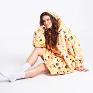 Noxxiez Κουβέρτα Hoodie Με Κουκούλα Και Μανίκια Sushi Για Ενήλικες Και Εφήβους XL NX-CH351 - Image 5
