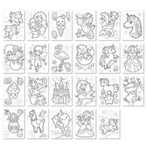 Orchard Toys Βιβλίο Ζωγραφικής Unicorns Mermaid ORCHCB15 - Image 3