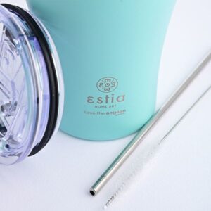 Estia Θερμός Coffee Mug Save The Aegean 350ml Bermuda Green 01-12106 - Image 8