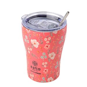 Estia Θερμός Coffee Mug Save The Aegean 350ml Bouquet Coral 01-16906