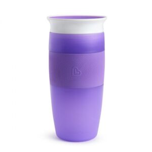 Munchkin Ποτηράκι Ψηλό Miracle Sippy 414ml Μωβ 12458