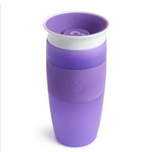 Munchkin Ποτηράκι Ψηλό Miracle Sippy 414ml Μωβ 12458 - Image 4