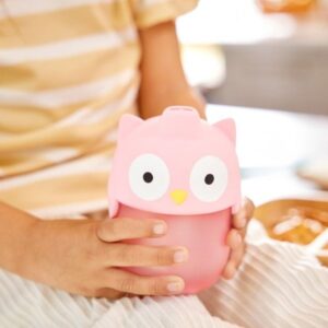 Munchkin Ποτηράκι Soft Touch Sippy 230ml Κουκουβάγια Ροζ 91505 - Image 2