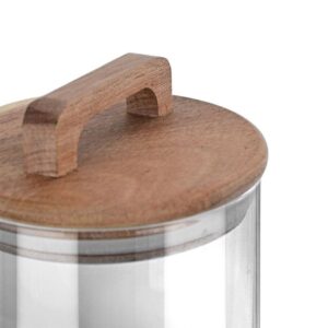Estia Δοχείο Αποθήκευσης Acacia 650ml 10x10x14.8cm Γυάλινο Με Καπάκι 01-17477 - Image 3