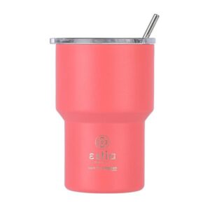 Estia Θερμός Ποτήρι – Κούπα Για Καφέ Mug Lite Save The Aegean 400ml Fusion Coral 01-18474