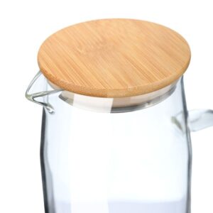 Estia Κανάτα Bamboo Essentials Γυάλινη 1500ml Με Καπάκι 01-19594 - Image 3
