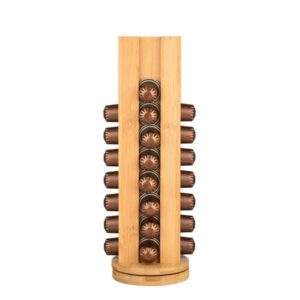 Estia Βάση Για Κάψουλες Espresso Bamboo Essentials 36 Θέσεων Περιστρεφόμενη 01-19877