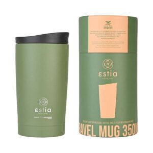 Estia Θερμός - Ποτήρι Για Καφέ Travel Mug Save The Aegean 350ml Forest Spirit 01-20392