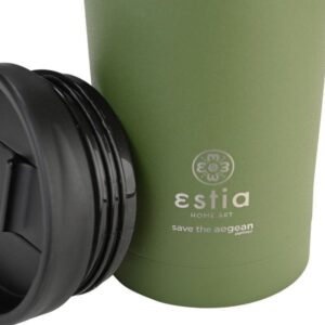 Estia Θερμός - Ποτήρι Για Καφέ Travel Mug Save The Aegean 350ml Forest Spirit 01-20392 - Image 3
