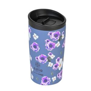 Estia Θερμός - Ποτήρι Για Καφέ Travel Mug Save The Aegean 350ml Garden Blue 01-20439 - Image 2