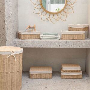 Estia Κουτί Αποθήκευσης Και Οργάνωσης Botanica 36x27x13cm Με Εσωτερική Επένδυση Και Καπάκι 02-18726 - Image 5