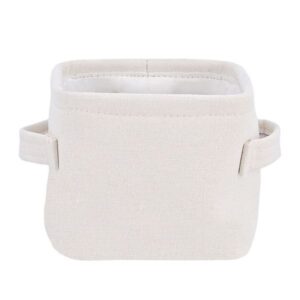 Estia Κουτί Αποθήκευσης Και Οργάνωσης Ivory 13.5x12.5x10.5cm Με Εσωτερική Επένδυση Και Καπάκι 02-18870 - Image 2