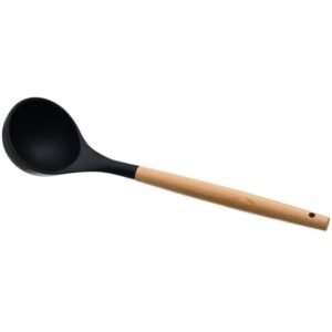 Estia Κουτάλα Bamboo Essentials 32cm Σιλικόνης Μαύρη 01-14612