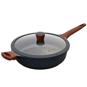 Estia Ημιχύτρα Αντικολλητική Φ28cm 4.2lt Stone Χυτού Αλουμινίου 01-2404
