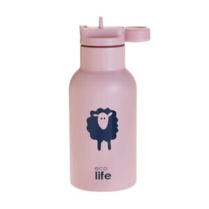 Ecolife Θερμός Παιδικός Kids Thermos Animals 350ml Sheep 33-BO-2014