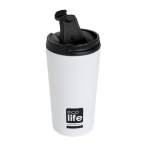 Ecolife Θερμός Ανοξείδωτος 370ml White Matte 33-BO-4103 - Image 2