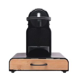 Estia Θήκη Για Κάψουλες Espresso Bamboo Essentials Μεταλλική Συρταρωτή 60 Θέσεων Μαύρη 01-19884 - Image 4