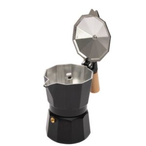 Estia Καφετιέρα - Μπρίκι Espresso 300ml Για 6 Φλιτζάνια Μαύρο 01-20651 - Image 3