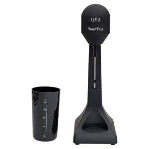 Estia Φραπεδιέρα Επιτραπέζια Black Plus 100w Με Πλαστικό Ποτήρι 550ml 2 Ταχυτήτων 06-12274