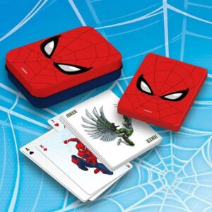 Paladone Τράπουλα Σε Μεταλλική Θήκη 7.5x11x3cm Marvel Spiderman PP8010SPM - Image 3