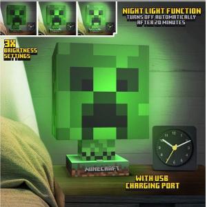 Paladone Φωτιστικό Παιδικό Φορητό Υ27cm Minecraft Creeper Icon PP9066MCFEU - Image 4