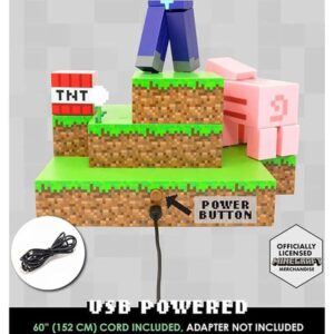 Paladone Φωτιστικό Παιδικό Φορητό Υ30cm Minecraft Diorama Steve PP9463MCF - Image 4
