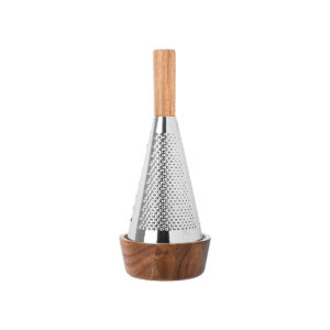 Estia Τρίφτης Allure Ανοξείδωτος Κωνικός Φ12.5xY29cm Σκούρο Φυσικό 01-19136