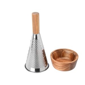 Estia Τρίφτης Allure Ανοξείδωτος Κωνικός Φ12.5xY29cm Σκούρο Φυσικό 01-19136 - Image 2