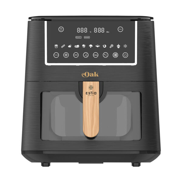 06-18931 Estia Ψηφιακή Φριτέζα Αέρος Oak 1650W 7.2lt Μαύρο 06-18931 - Image 1