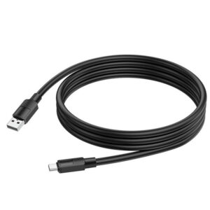 Hoco Καλώδιο Σύνδεσης Solid 1m USB Σε USB-C Fast Charging 3A Υψηλής Αντοχής Μαύρο X84 - Image 2
